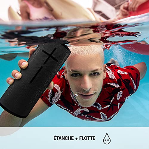 Ultimate Ears Megaboom 3 Enceinte sans Fil Portable Bluetooth, Basses Profondes, Bouton de Contrôle Facile, Etanches, Flottante, Connexion Multiple, Batterie Longue Durée 20h   Bleue : Ultimate Ears:High Tech