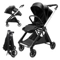 AOODIL Poussette Réversible, Poussette Canne, Poussette de Compacte avec Position Allongée, Pliable Poussette Bebe avec Panier Surdimensionné pour les 0 36 Mois, à 22 kg :Bébé et Puériculture