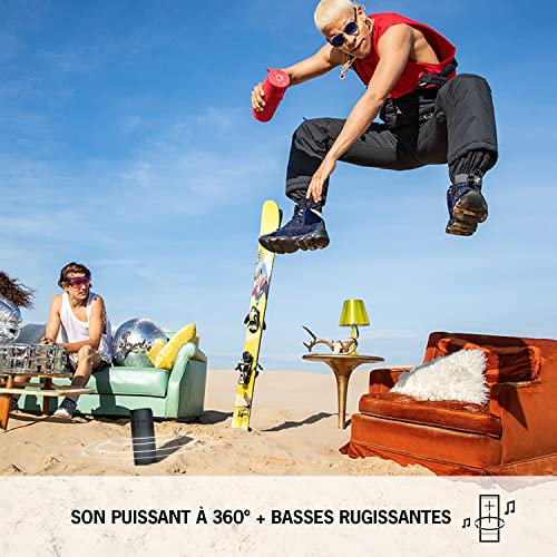 Ultimate Ears Megaboom 3 Enceinte sans Fil Portable Bluetooth, Basses Profondes, Bouton de Contrôle Facile, Etanches, Flottante, Connexion Multiple, Batterie Longue Durée 20h   Bleue : Ultimate Ears:High Tech