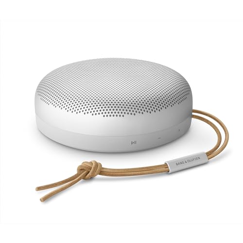 Bang &amp; Olufsen Beosound A1 (2ème Gén)   Enceinte Bluetooth Portable Étanche, Son Immersif à 360 Degrés, Microphones pour les Appels Téléphoniques &amp; Assistance Vocale Alexa, 18 H   Gris :High Tech