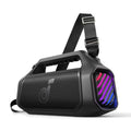 Soundcore Boom 2 Plus Enceinte Bluetooth puissante, 140W, 2 2 canaux stéréo, BassUp 2.0,Charge Rapide 30W, 20h, IPX7, lumières RGB, USB C, pour l'extérieur, Le Camping, la Plage et Le Jardin :High Tech