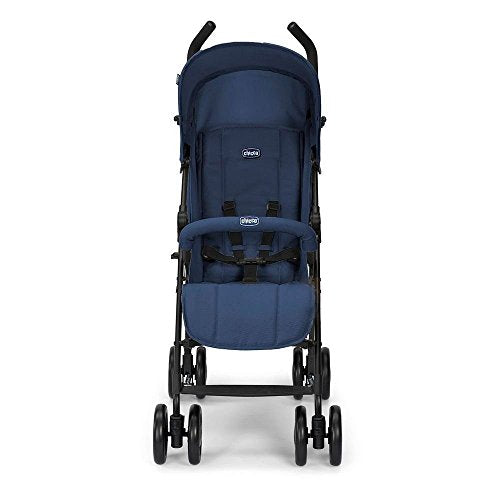 Chicco London Up Poussette Légère et Compacte, Dossier Inclinable avec Arceau de Protection, Pliage Parapluie   de la Naissance à 15 Kg   Bleue :Bébé et Puériculture