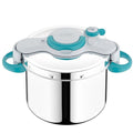 Seb ClipsoMinut' Easy  9 L, Poignées Rabattables, Cocotte minute Induction, Livre 100 Recettes, Autocuiseur Inox, Facile à utiliser, Fabriqué en France P4904916