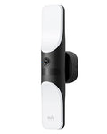 eufy Security Wired Wall Light Cam S100, caméra de sécurité extérieure, caméra 2K avec lumière 1200 lumens, Vision Nocturne Couleur, lumière activée par Les mouvements, Pas de Frais mensuels :High Tech