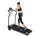 ISE Tapis de Course Pliable Electrique Professionnel, Tapis de Marche Moteur750W, Treadmill Vitesse Réglable, avec Écran LCD/5Programme, Tapis Course Bluetooth,Tapis Roulant de Sport Electrique Maison Loisirs