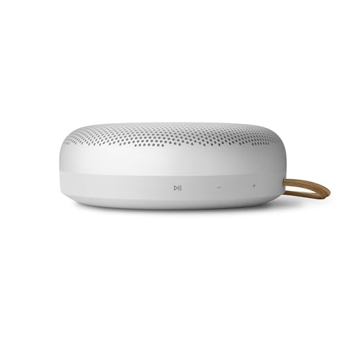 Bang &amp; Olufsen Beosound A1 (2ème Gén)   Enceinte Bluetooth Portable Étanche, Son Immersif à 360 Degrés, Microphones pour les Appels Téléphoniques &amp; Assistance Vocale Alexa, 18 H   Gris :High Tech