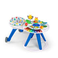 Baby Einstein, Trotteur Évolutif &amp; Table d’Activité Around We Grow, Station de Jouets Amovibles, Multilingue, Siège Tournant à 360°, Hauteur Réglable, Développement de la Motricité, 6 Mois  :Bébé et Puériculture