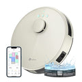 Lefant Robot Aspirateur Laveur Robot 2 en 1 4000Pa,Navigation LiDAR,Cartographie Multi étage,Zones Virtuelles, Connecté Alexa/APP/WiFi,Idéal pour Poils d'animaux Tapis Sols Durs,M1 Champagne :Cuisine et Maison