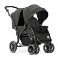 Deryan Elena Poussette Duo Tandem pour Enfants   Double Duett avec Harnais 5 points et Ajustable à 4 ans (Noir) :Bébé et Puériculture