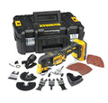 DeWalt Multi Cutter Brushless   XR 18V   DCS355D2 QW   Multi Cutter sans Fil en Coffret avec 2 Batteries, Chargeur et 32 Accessoires   Outil Idéal pour Découpe et Ponçage   20000 orb/min Argenté :Bricolage