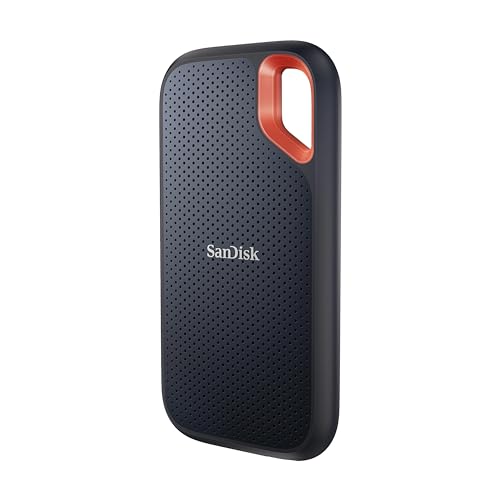 SanDisk Extreme Portable SSD   2TB Black Portable SSD 1000 Mo/s :Informatique