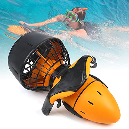 HYQNG Scooter sous Marin électrique 300 W, Scooter sous Marin Intelligent à Double Vitesse étanche à 3,7 mph, équipement de Piscine Aventures avec Support de caméra d'action pour Les Sports Nautiques :Sports et Loisirs