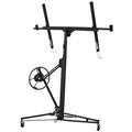 Élévateur pour cloisons sèches de 13 pi, élévateur pour panneaux de cloisons sèches, roulettes de construction, verrouillable, vérin de levage pour cloisons sèches, outils de construction (n