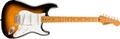 Squier by Fender Classic Vibe 50s Stratocaster, Guitare Electrique, Corps Solide, Droitier, 2 Couleurs Tonalités Marron :Instruments de musique et Sono