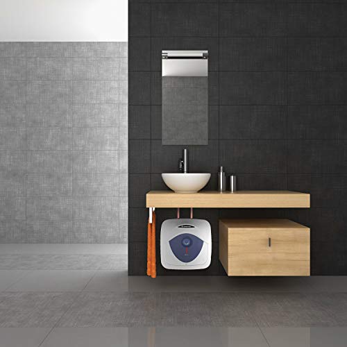 Ariston Blu Evo RS Chauffe eau électrique à accumulation sous évier 15 litres, Profil de Charge XXS, Puissance 2000W. Compact, facile à utiliser. Conçu et fabriqué pour être installé en France