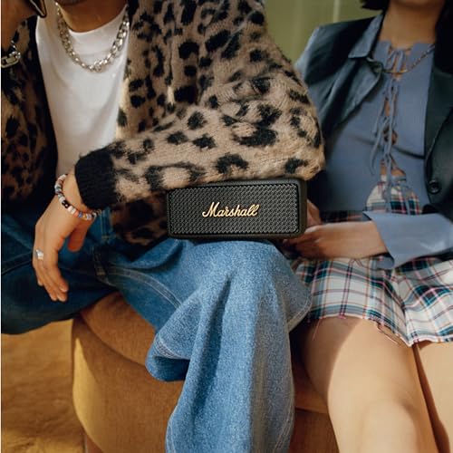 Marshall Emberton II Bluetooth Portatif Haut Parleur, Sans Fil, Résistant à l'eau Enceinte  Noir
