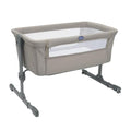 Chicco Next2Me Essential Lit Bébé Cododo Dune avec Matelas, Côté Repliable, Hauteur Réglable, Fenêtre en Filet, Roues et Sac de Voyage   0 6 Mois, 9 kg :Mode