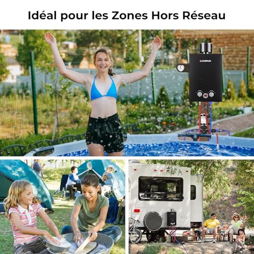 Camplux BW158BCP60 Chauffe eau Camping Camping car