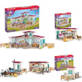Schleich Lot 42567 Horse Club   Nouveau Centre Équestre de Lakeside et Les Extensions, Écurie pour Enfants de 5 Ans et Plus, Multicolore, Taille Unique :Jeux et Jouets