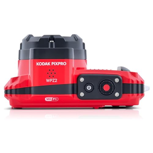 KODAK Pixpro WPZ2   Appareil Photo Numérique Compact 16M Pixels, étanche à 15m, Anti Choc, Video 720p, Ecran LCD 2,7   Batterie Li ion, Rouge :High Tech