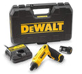 DEWALT   Tournevis Gyroscopique XR 7.2V Li Ion 1Ah   DCF680G2 QW   Tournevis Électrique sans Fil avec Coffret, 2 Éclairages LED, 2 Batteries / Chargeur   Vitesse 0 430tr/min   Mandrin ¼” :Bricolage