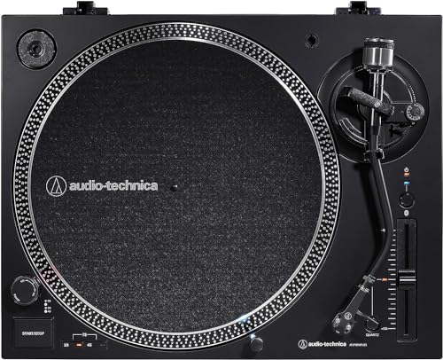 Audio Technica LP120xBTUSB Platine à Entraînement Direct (Bluetooth &amp; USB) Noir :High Tech