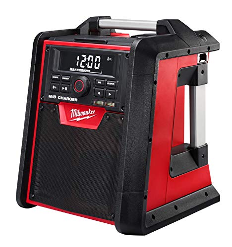 Milwaukee 4933446639 Radio de Chantier/Chargeur M18RC/0, amplificateur 40 W, 18 V :Bricolage