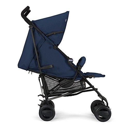 Chicco London Up Poussette Légère et Compacte, Dossier Inclinable avec Arceau de Protection, Pliage Parapluie   de la Naissance à 15 Kg   Bleue :Bébé et Puériculture